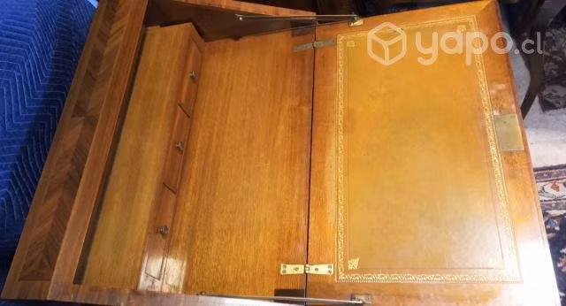 Elegante secretaire francés en P. rosa - Imagen 2