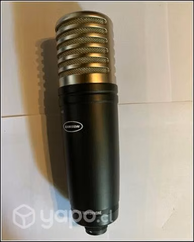 Micrófono condensador samson mtr201