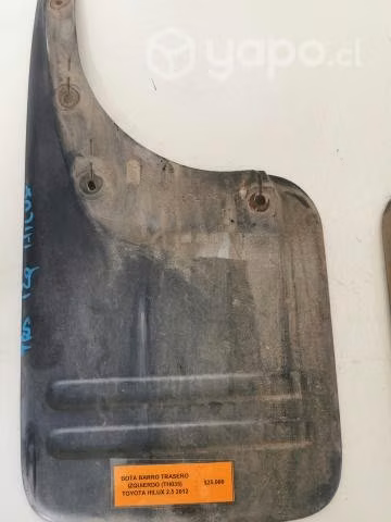 Bota Barro Trasero Izquierdo (TH035) Toyota Hilux