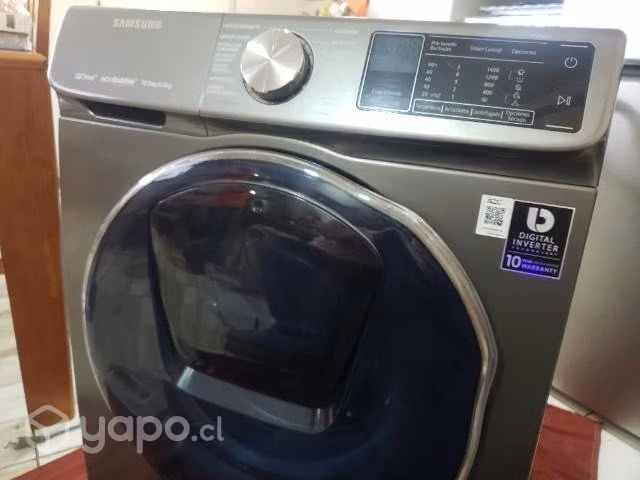 Lavadora samsung ecobubble 10,5