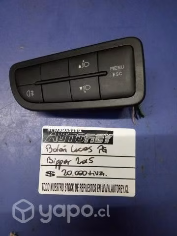 Botones luces Peugeot Bipper 2015