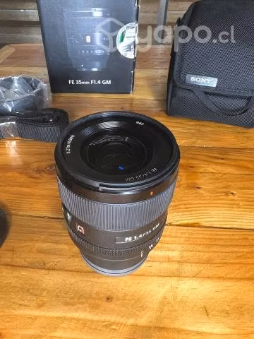 LENTE SONY FE 35MM F1.4 GM (lo use muy poco, está - Imagen 5