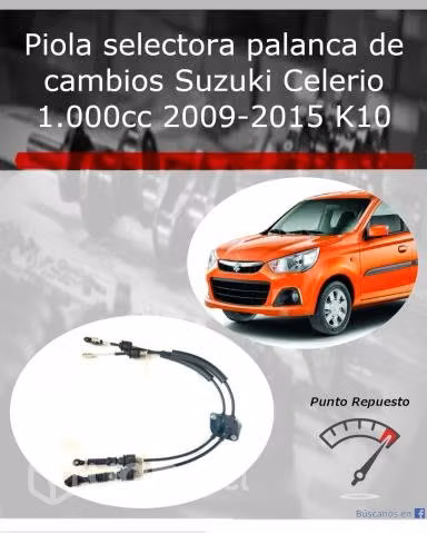 Piola selectora palanca de cambios Suzuki Celerio - Imagen 2