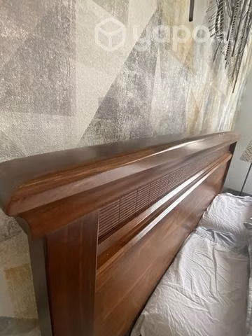 Respaldo de cama + veladores