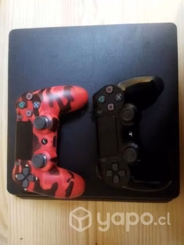 Ps4+ 2joystick+4 juegos+ gt5 digital cuenta de ps4