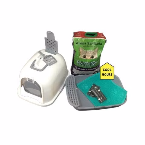 Kit arenero para mascotas