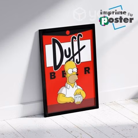 CUADRO DE LOS SIMPSONS 34x45cm llegar y colgar - Imagen 6