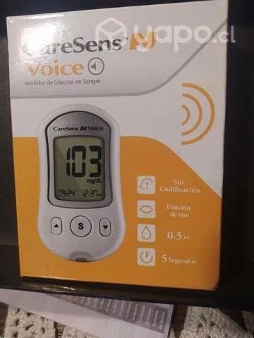 Medidor de Glucosa CareSens Voice