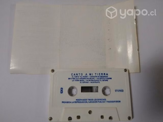 Mt191: tape canto a mi tierra
