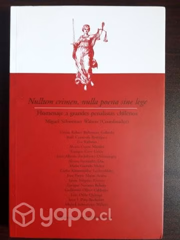 Nulla Crimen, Homenaje A Grandes Penalistas Chilen