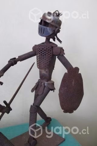 Antigua Artesanía En Fierro Reciclado