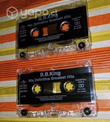 Cassettes B.B. King - His Definitive Greatest Hits