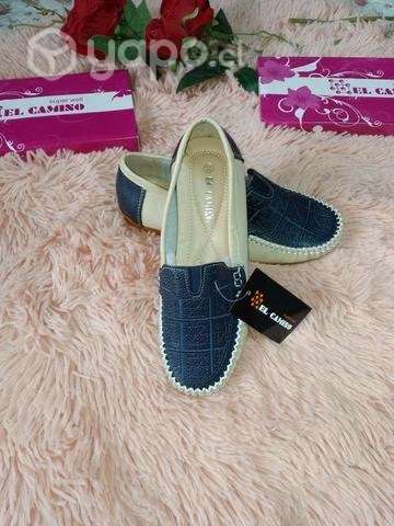 Mocasines de cuero dama - Imagen 4