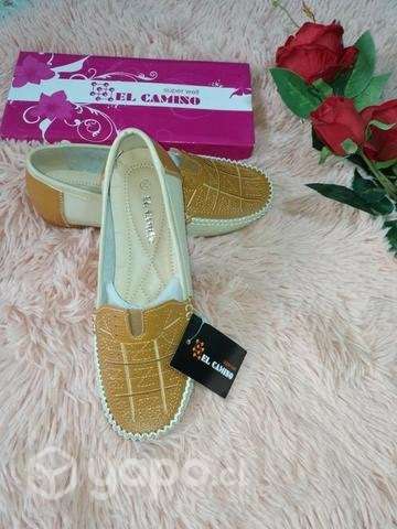 Mocasines de cuero dama - Imagen 3