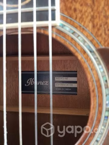 Guitarra electroacústica Ibanez AE245 NT