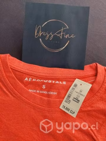 Polera AeroPostale Roja Nueva - Imagen 2