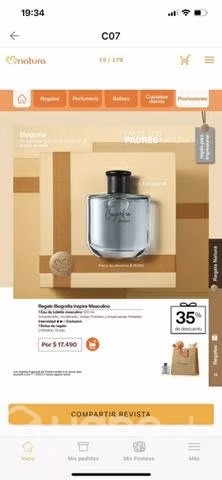 Perfumes de hombre entrega inmediata