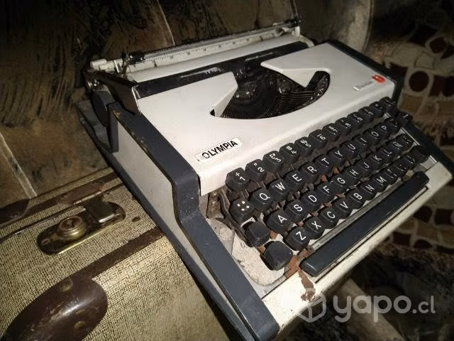 Máquina de escribir vintage para decoracion,adorno