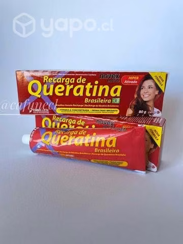 Recarga de queratina