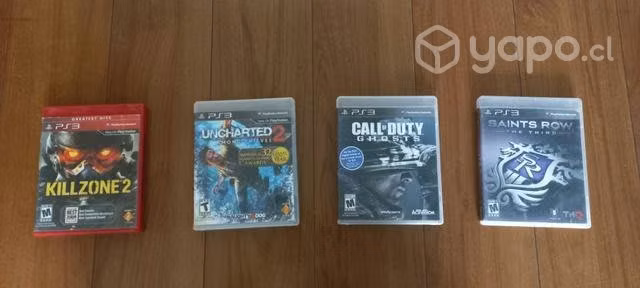 Juegos playstation 3 y playstation 4