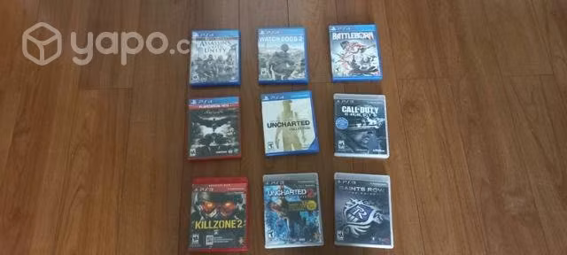 Juegos playstation 3 y playstation 4