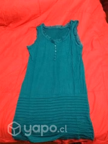 Polera botones talla L