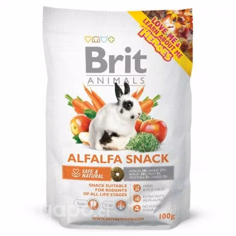 Brit care alfalfa snack 100 grs
