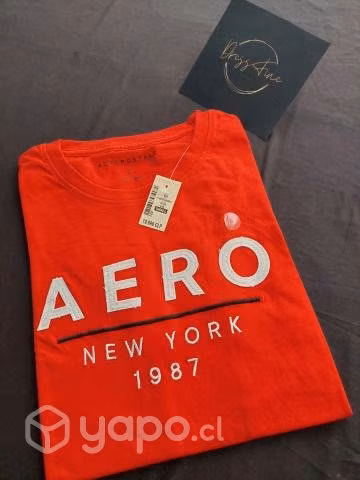 Polera AeroPostale Roja Nueva
