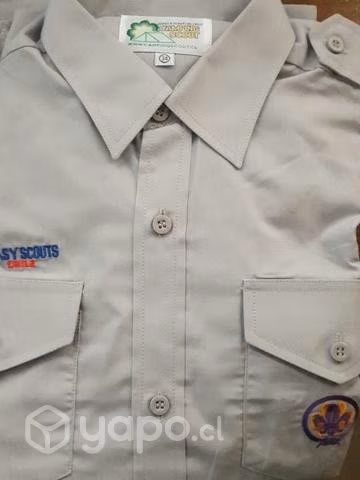 Camizas scout bordadas originales