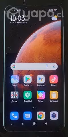 Celular Redmi note 9 usado con caja completo