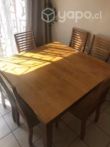Comedor 6 sillas