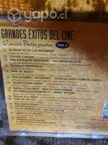 Cd grandes éxitos del cine - Imagen 3