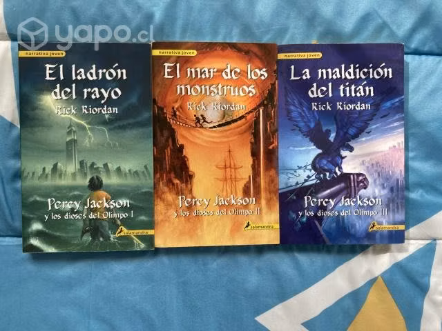 Libros Percy Jackson