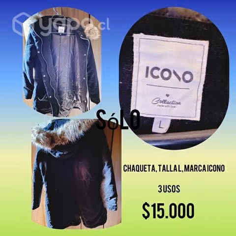 Poleras y chaqueta talla L - Imagen 5