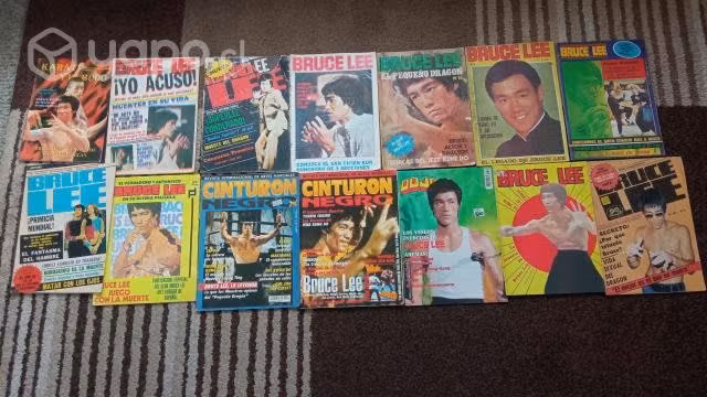 Bruce Lee Lote de Revistas
