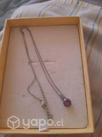 Colgant3 de plata con amatista