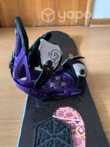 Snowboard BURTON model FEELGOOD/fijaciones - Imagen 4