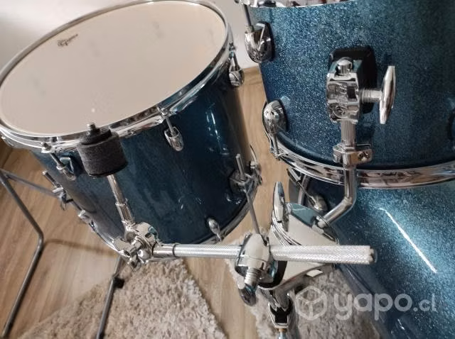 Batería gretsch energy nueva con platillos y atril