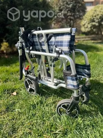 Silla de Rueda Geriátrica Plegable - Imagen 4