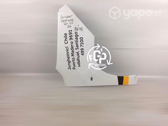 Tapabarro RH Peugeot Partner 2020 2022