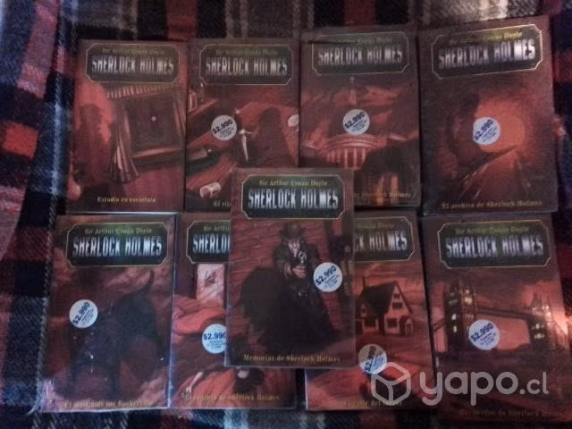 Set libros Sherlock