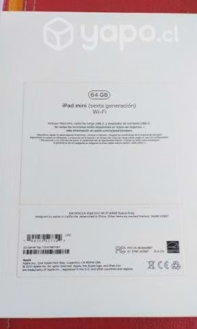 Apple iPad Mini 6a Generacion - Imagen 3