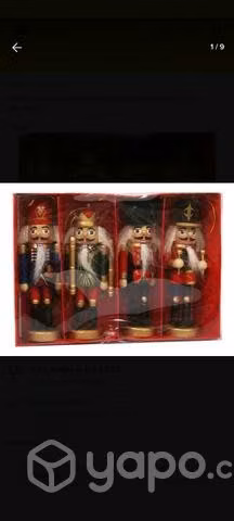 Cascanueces de 13cm pack 4 unidades en caja