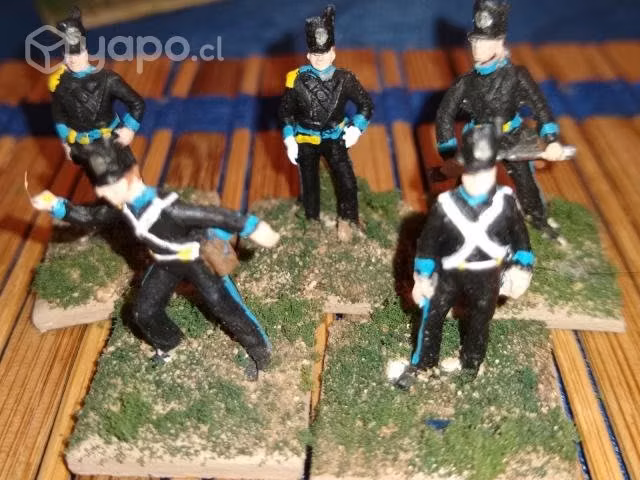 Maqueta Soldados Del Ejército De Brunswick, 1/72
