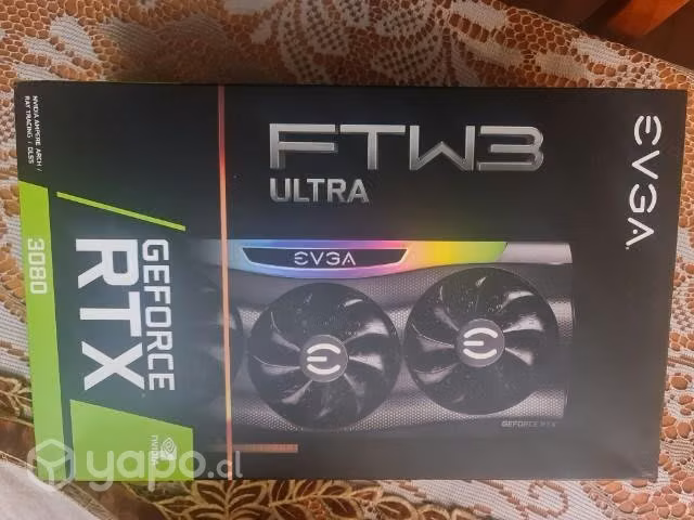 Tarjeta de Video NUEVA EVGA RTX 3080 FMW3 Ultra