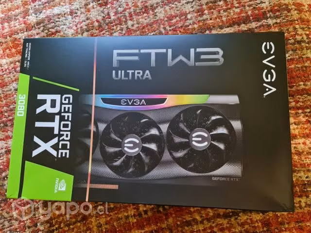 Tarjeta de Video NUEVA EVGA RTX 3080 FMW3 Ultra