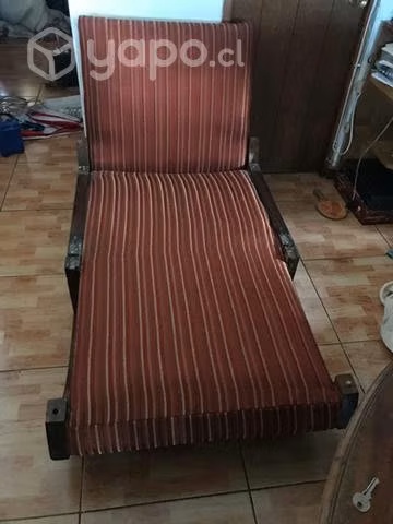 Antiguo sofá cama - Imagen 2