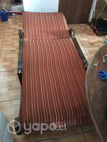 Antiguo sofá cama - Imagen 3