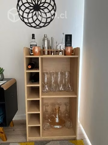 Mini Bar de Madera - Imagen 3