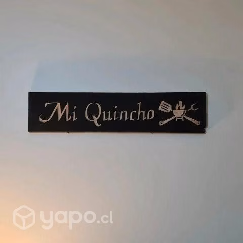 Letreros Quincho
